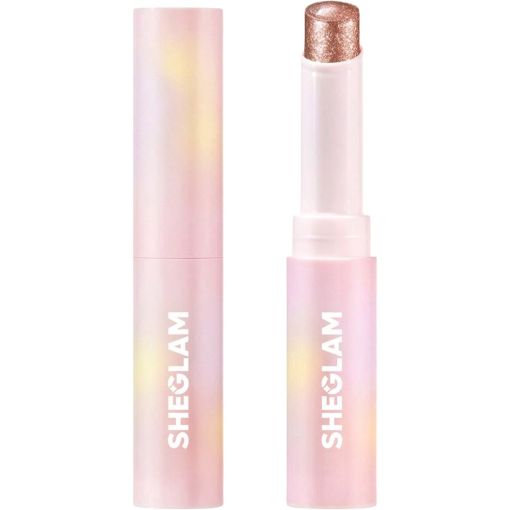 Sheglam Crystal Jelly Glaze Stick Sombra de ojos iluminadora con perlas brillantes ofrece un glow gal&aacute;ctico de larga duraci&oacute;n