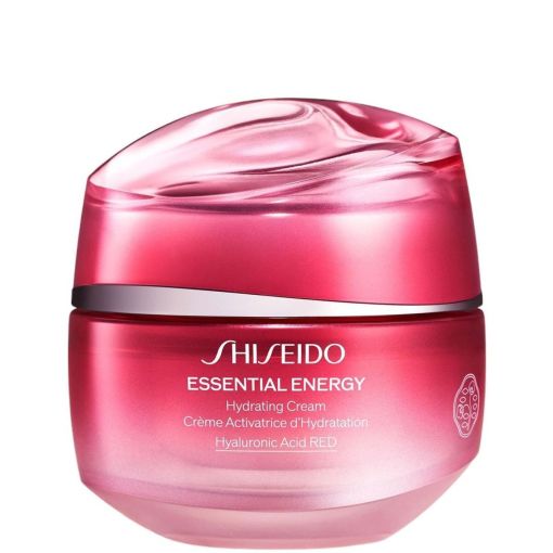 Shiseido Essential Energy Hydrating Cream Crema de d&iacute;a hidratante intensiva y luminosa con &aacute;cido hialur&oacute;nico 24 horas 50 ml