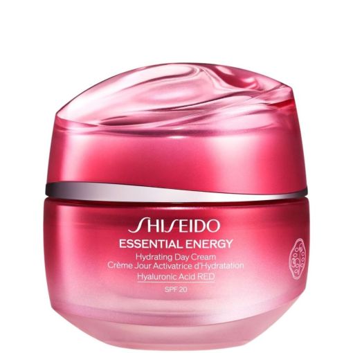 Shiseido Essential Energy Hydrating Day Cream Spf 20 Crema de d&iacute;a hidratante intensiva y luminosa con &aacute;cido hialur&oacute;nico 24 horas 50 ml