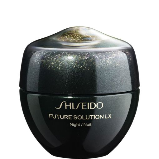 Shiseido Future Solution Lx Night Crema de noche fortalece el mecanismo antioxidante de defensa piel m&aacute;s luminosa y con m&aacute;s volumen 50 ml