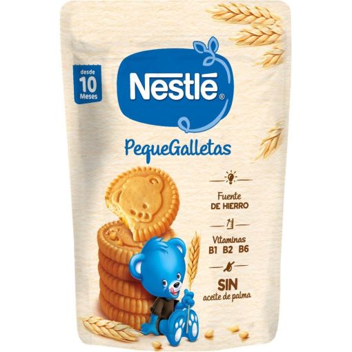 Nestle Junior Galletas Tama&ntilde;o Mini Galletas infantiles con hierro y vitaminas a partir de 1 a&ntilde;o 180 gr