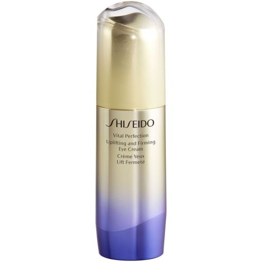 Shiseido Vital Perfection Uplifting And Firming Eye Cream Contorno de ojos antiedad regenera reduce flacidez y ojeras ofreciendo piel m&aacute;s firme y el&aacute;stica 15 ml