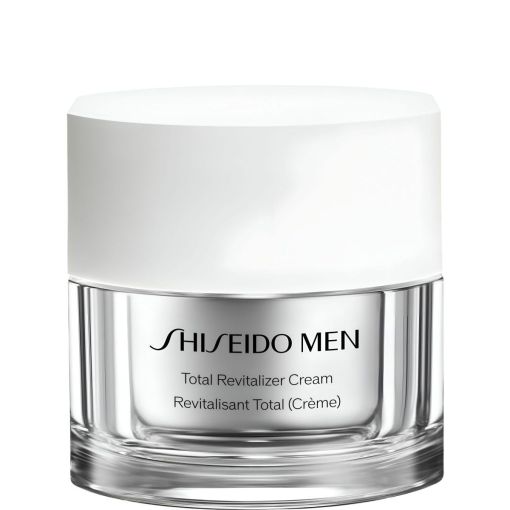 Shiseido Men Total Revitalizer Cream Crema de d&iacute;a antiedad mejora los 5 principales signos del envejecimiento 48 horas 50 ml