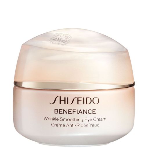 Shiseido Benefiance Wrinkle Smoothing Eye Cream Contorno de ojos antiedad hidrata y corrige para brillo de aspecto juvenil 48 horas 15 ml