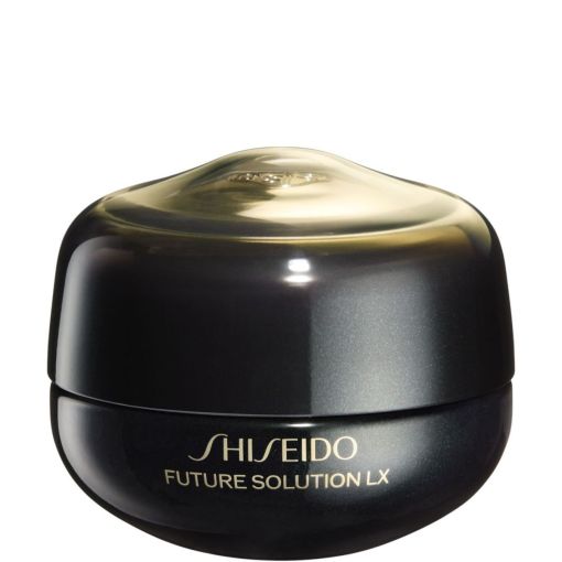 Shiseido Future Solution Lx Eye And Lip Contour Regenerating Cream Contorno de ojos y labios antiedad ofrece elasticidad firmeza y luminosidad 17 ml