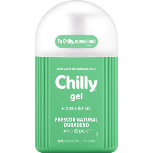 Chilly Gel Higiene &Iacute;ntima Gel de higiene &iacute;ntima ayuda a proteger la flora vaginal ofreciendo hidataci&oacute;n y frescor