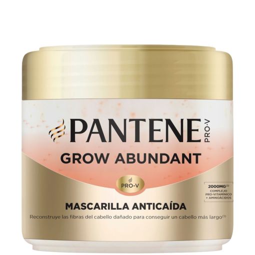 Pantene Grow Abundant Mascarilla Antica&iacute;da Mascarilla antica&iacute;da cabello m&aacute;s denso m&aacute;s largo y m&aacute;s fuerte 300 ml