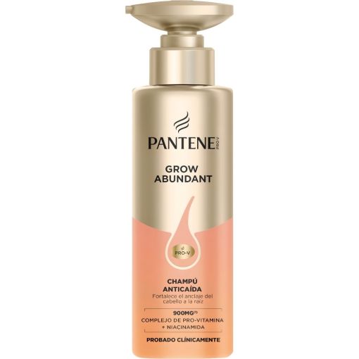 Pantene Grow Abundant Champ&uacute; Antica&iacute;da Champ&uacute; antica&iacute;da fortalece el cabello fino y d&eacute;bil proporcionando densidad 290 ml