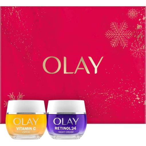 Olay Piel Luminosa Y Renovada Estuche Tratamiento antiedad para presumir de una piel más luminosa y renovada en solo 1 noche