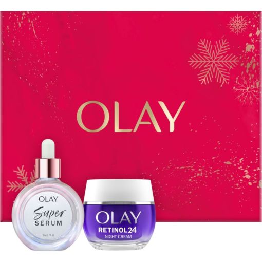 Olay Piel Radiante Y Renovada Estuche Tratamiento antiedad para presumir de una piel más suave renovada y radiante en solo 1 noche