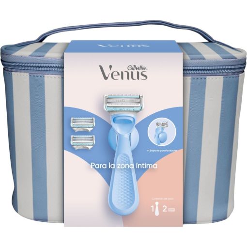 Gillette Venus Zona Intima Neceser Set de depilaci&oacute;n suave para tus inlg&eacute;s y zonas &iacute;ntimas ofrece acabado impecable