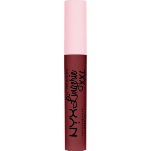 Nyx Professional Makeup Lingerie Xxl Lip Barra de labios l&iacute;quida ofrece color mate suave 16 horas de larga duraci&oacute;n