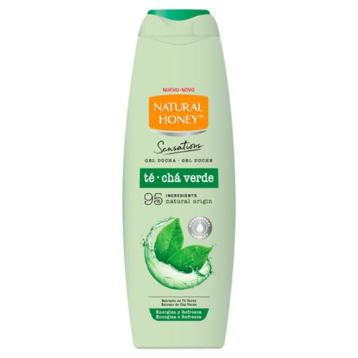 Natural Honey Derma Care T&eacute; Ch&aacute; Verde Gel De Ducha Gel de ducha biodegradabe refresca y aporta energ&iacute;a con extracto de t&eacute; verde 650 ml