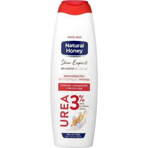 Natural Honey Moments Urea Gel De Ducha Gel ba&ntilde;o    600 ml