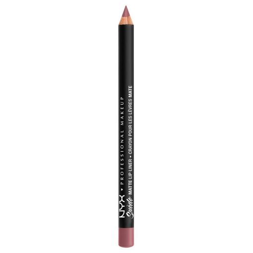 Nyx Professional Makeup Suede Matte Lip Liner Perfilador de labios de textura cremosa proporciona una base perfecta