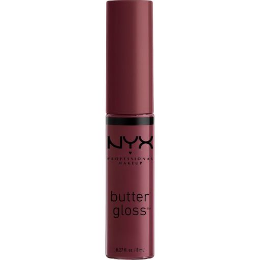 Nyx Professional Makeup Butter Gloss Brillo de labios s&uacute;per cremoso y fundente no pegajoso para conseguir brillo de acabado ultrasuave