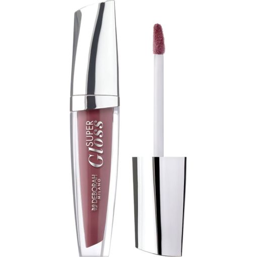 Deborah Milano Super Gloss Brillo de labios extrabrillante con &aacute;cido hialur&oacute;nico vitamina e y aceite de granada