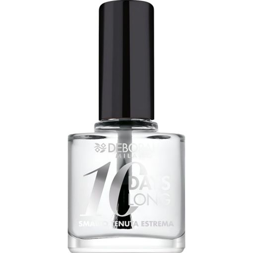 Deborah Milano 10 Days Long Top Coat Tratamiento superior sin necesidad de l&aacute;mpara ofrece gran luminosidad al color