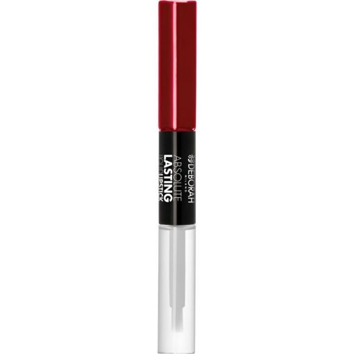 Deborah Milano Absolute Lasting Liquid Lipstick Barra de labios con brillo no pegajosa de gran pigmentaci&oacute;n acabado suave e hidratado
