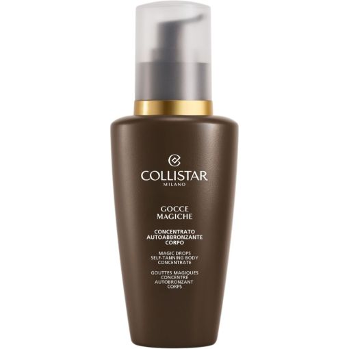 Collistar Gocce Magiche Corpo-Gambe Gotas m&aacute;ginas corporales autobronceadoras perfumadas hidratan ofreciendo tono el&aacute;sticidad y suavidad 125 ml