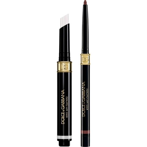 Dolce & Gabbana Kiss My Gloss! Brillo de labios con delineador automático resistente a tranferencias para look voluminoso 4d hasta 12 horas