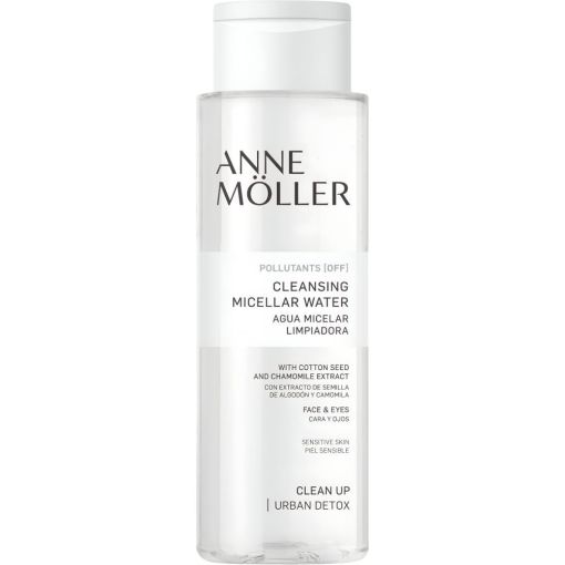Anne M&ouml;ller Clean Up Agua Micelar Limpiadora Agua micelar limpiadora sin aclarado elimina maquillaje e impurezas dejando una sensaci&oacute;n refrescante