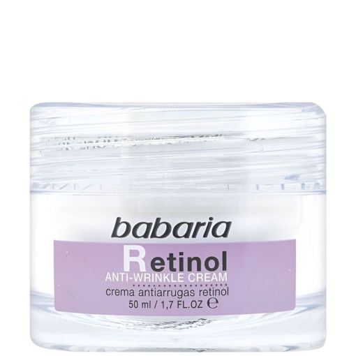 Babaria Retinol Anti-Wrinkle Cream Crema antiarrugas ofrece firmeza y elasticidad piel más joven 50 ml