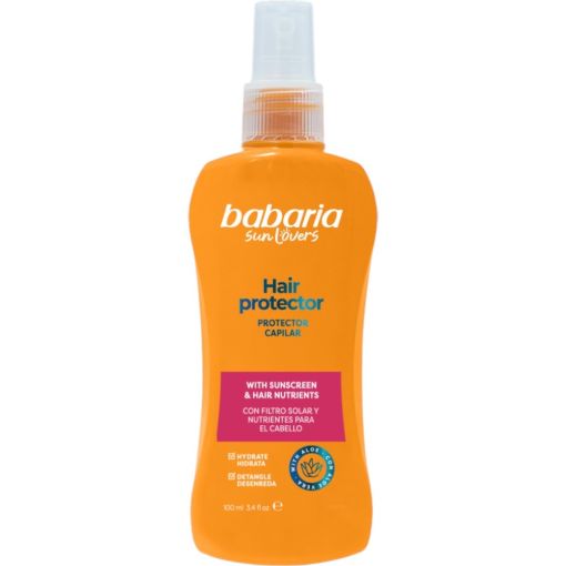 Babaria Protector Capilar Protector t&eacute;rmico para el cabello ofrece hidrataci&oacute;n intensa protegiendo de la exposici&oacute;n solar con aloe vera 100 ml