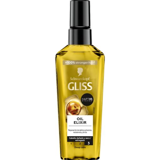 Gliss S&eacute;rum Oil Elixir S&eacute;rum capilar nutre y suaviza sin engrasar para cabello da&ntilde;ado o seco 75 ml