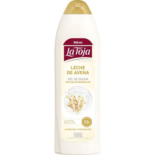 La Toja Leche De Avena Gel De Ducha Con Sales Minerales Gel de ducha gran nutrici&oacute;n y protecci&oacute;n para piel nutrida y protegida 550 ml