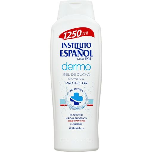 Instituto Espa&ntilde;ol Dermo Protector Gel De Ducha Gel de ducha hipoalerg&eacute;nico refuerza los procesos naturales rehidratando la piel intensamente 1250 ml