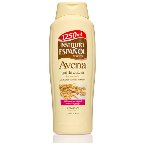 Instituto Español Avena Gel De Ducha Gel de ducha hidrata nutre y limpia profundamente ofreciendo elasticidad a diario