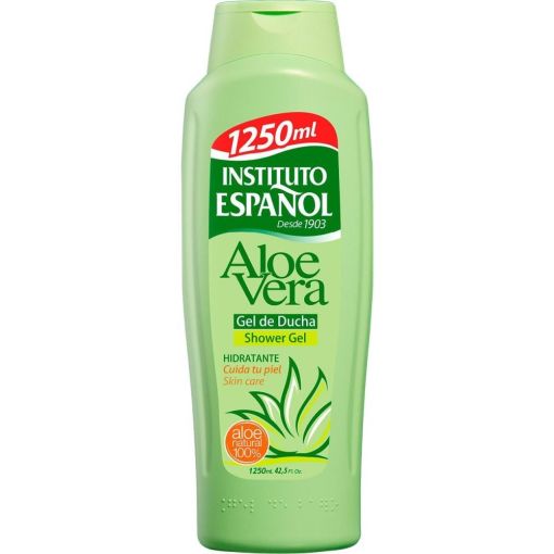 Instituto Espa&ntilde;ol Aloe Vera Gel De Ducha Gel de ducha hidratante refresca y suaviza sin resecar la piel ideal para toda la familia