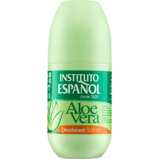 Instituto Espa&ntilde;ol Aloe Vera Desodorante Roll-On Desodorante sin alcohol antitranspirante no irrita 75 ml