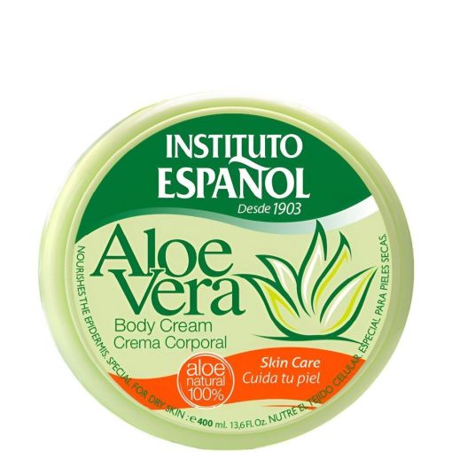 Instituto Espa&ntilde;ol Aloe Vera Crema Corporal Crema corporal nutritiva previene o eliminaa peque&ntilde;as estr&iacute;as y arrugas prematuras