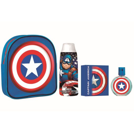 Marvel Capitán América Mochila Eau de toilette infantil 50 ml