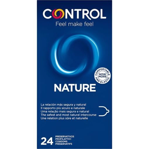 Control Nature Preservativos Preservativos perfecta adaptibilidad haciendo tu relaci&oacute;n sexual m&aacute;s satisfactoria 24 uds