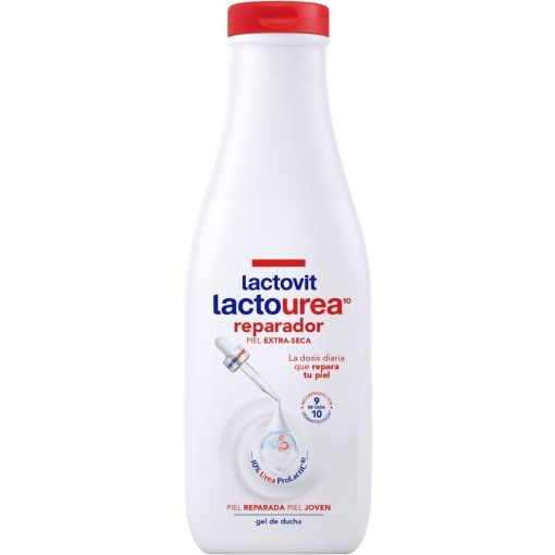 Lactovit Lactourea Reparador Gel De Ducha Gel de ducha reparador con microesfemas lactosomas para una acción ultrahidratante