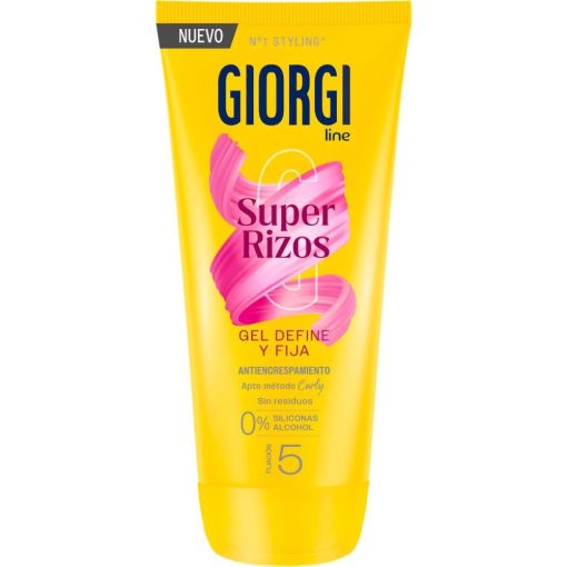 Giorgi Super Rizos Gel Nº5 Gomina de alta definición para rizos ultradefinidos y más duraderos 170 ml