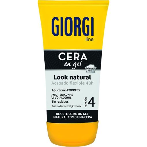 Giorgi  Cera capilar en gel fijacion n&ordm; 4 look natural ultra fuerte 145 ml