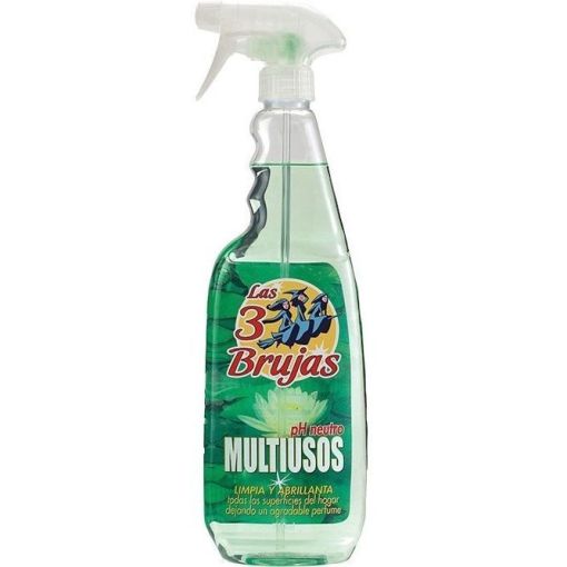 Las 3 Brujas Limpiador Multiusos Ph Neutro Limpiador de alto poder disolvente para la limpieza de superficies del hogar 750 ml