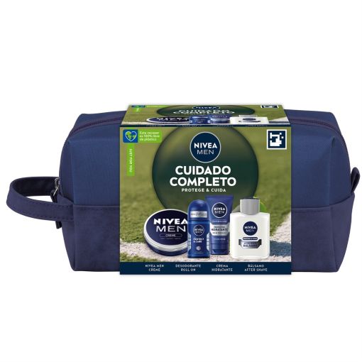 Nivea Men Protege & Cuida Cuidado Completo Neceser Rutina de baño hidratante nutritiva y protectora para el cuidado de la piel