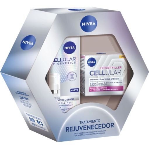 Nivea Cellular Estuche Tratamiento rejuvenecedor transforma tu piel en dos semanas siendo m&aacute;s firme luminosa y joven
