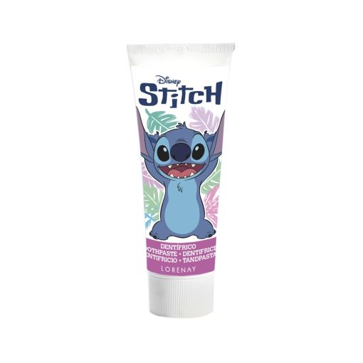 Disney Stitch Dentífrico Pasta de dientes infantil dibuja una gran sonrisa en los niños con sabor a fresa 75 ml