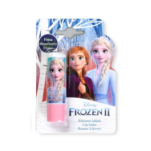 Disney Frozen Ii Bálsamo Labial Bálsamo labial con sabor a fresa cuida de la correcta hidratación de los labios