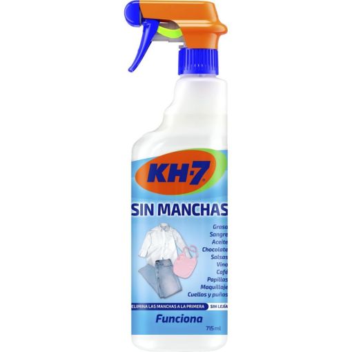 Kh-7 Quitamanchas Sin Manchas Quitamanchas sin lej&iacute;a elimina las manchas a la primera para ropa blanca y de color 715 ml