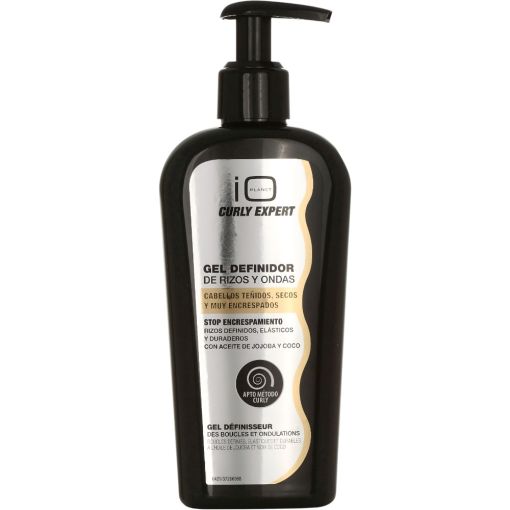 Io Planet Curly Expert Gel Definidor Gel definidor de rizos y ondas antiencrespamiento 250 ml