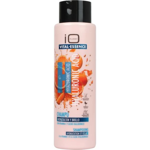 Io Planet Vital Essence Champ&uacute; Hidrataci&oacute;n Y Brillo Champ&uacute; con vitamina c y &aacute;cido hialur&oacute;nico aporta hidrataci&oacute;n y brillo 500 ml
