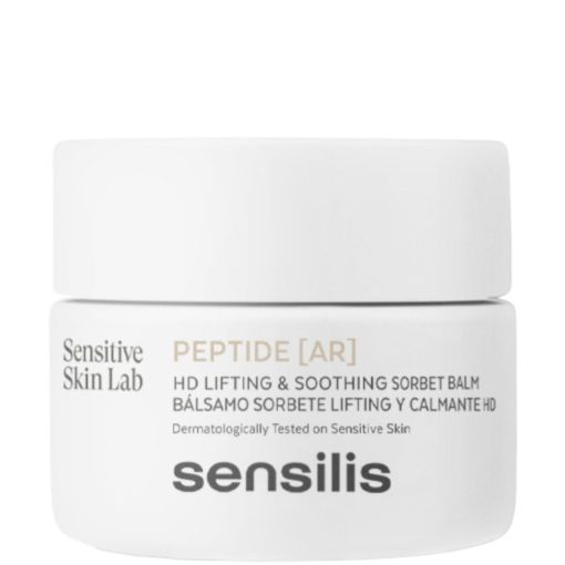 Sensilis Peptide [Ar] B&aacute;lsamo Sorbete Lifting Y Calmante Hd B&aacute;lsamo facial mejora firmeza y elasticidad rellenando la piel desde dentro con p&eacute;ptidos biotecnol&oacute;gicos 50 ml