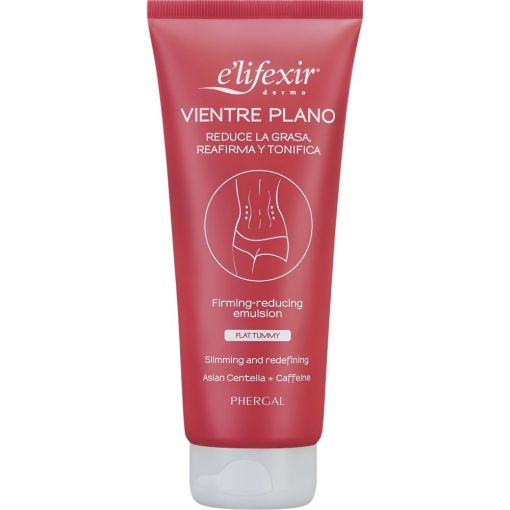 Elifexir Vientre Plano Firming-Reducing Emulsion Crema reductora de r&aacute;pida absorci&oacute;n quemagrasa reduce las estr&iacute;as y tonifica el abdomen 200 ml